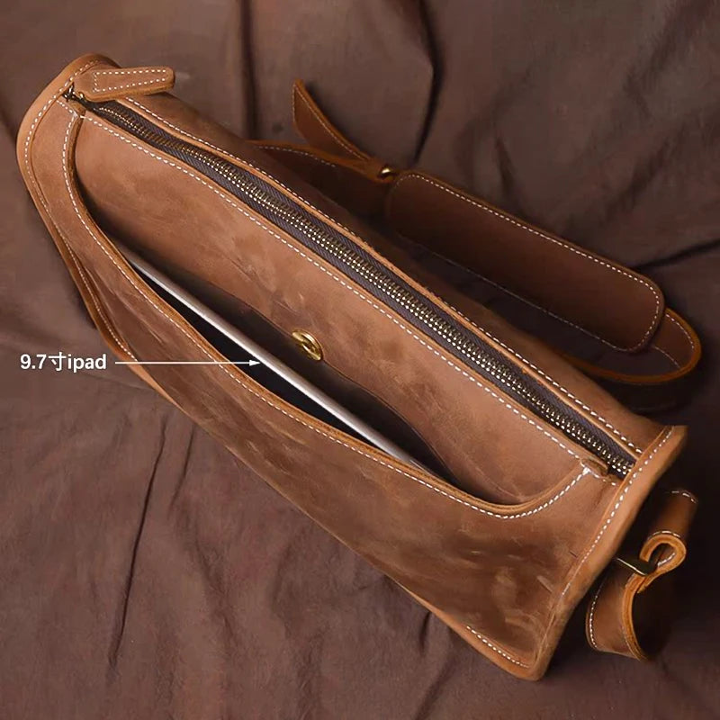 Leren Crossbody Tas - Model Ranger