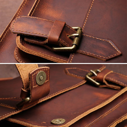 Leren Messenger Tas - Model Rebel