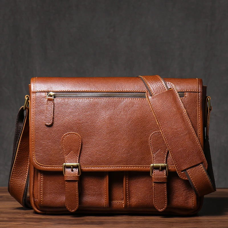 Leren Crossbody Tas - BRONCO Heritage Edition