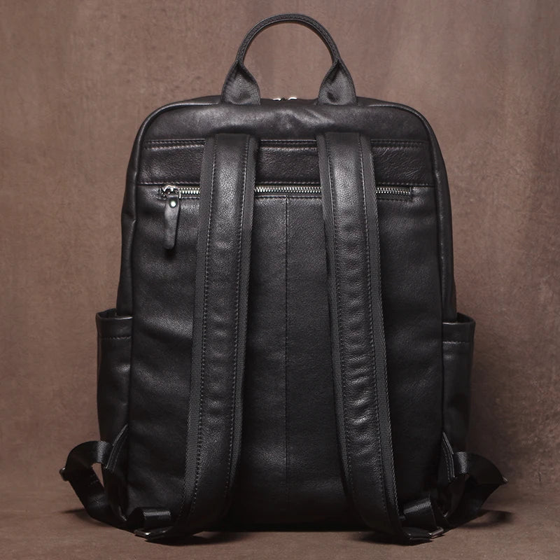 Leren Luxe Rugzak - Model Summit