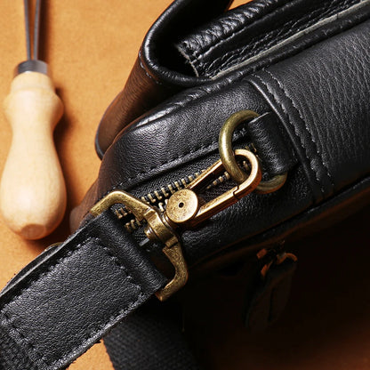 Leren Crossbody Tas - Model Apex