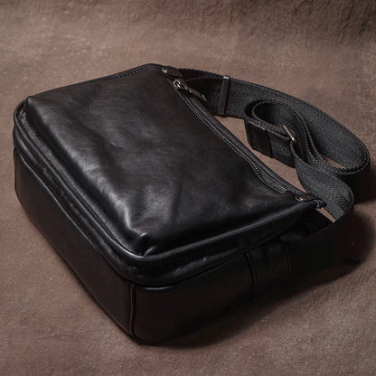 Leren Crossbody Tas - Model Maverick