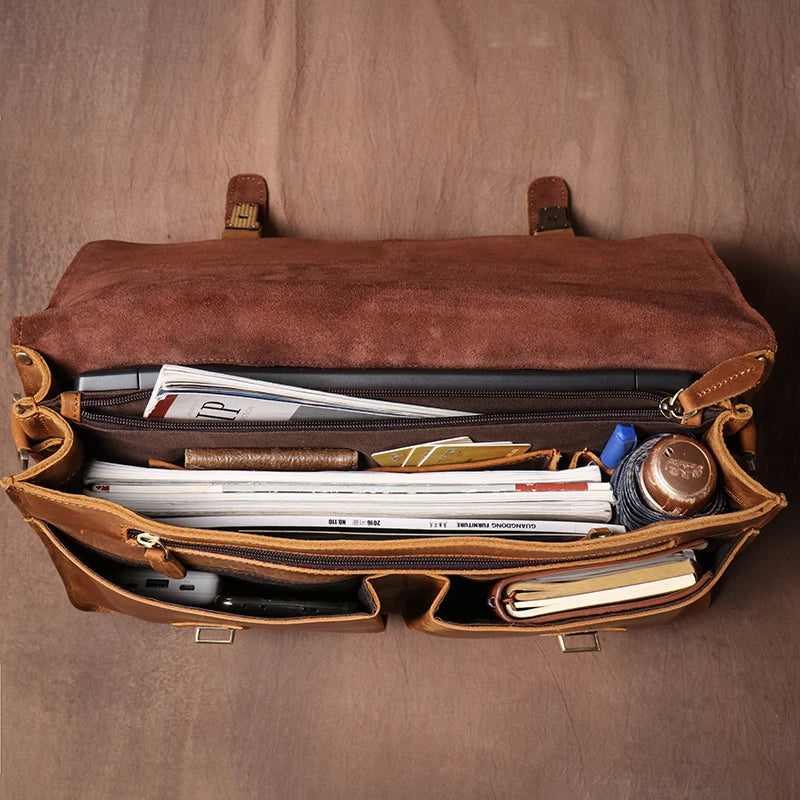 Leren Aktetas - Model Executive