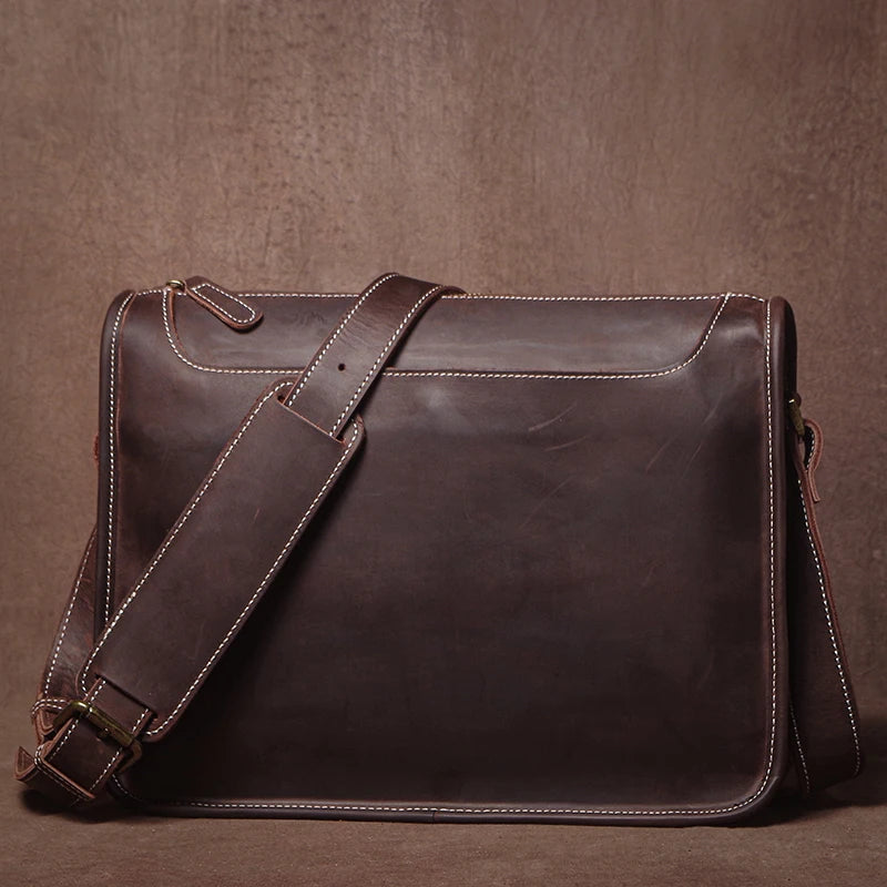 Leren Crossbody Tas - Model Ranger