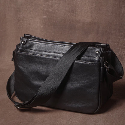 Leren Crossbody Tas - Model Maverick