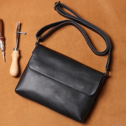 Leren Crossbody Tas - Model Kali