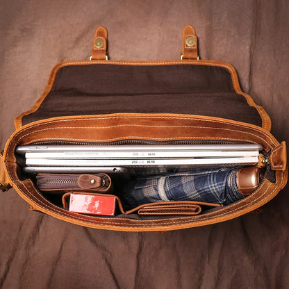 Leren Crossbody Tas - BRONCO Heritage Edition