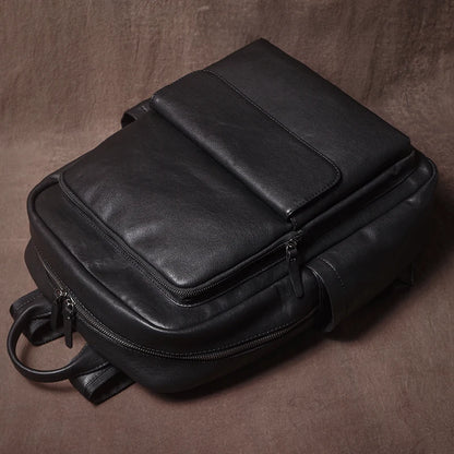 Leren Luxe Rugzak - Model Summit