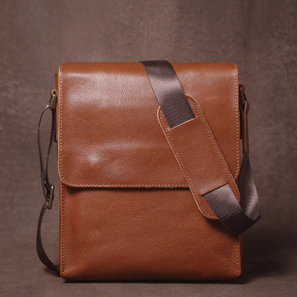 Leren Crossbody Tas - Model Vortex