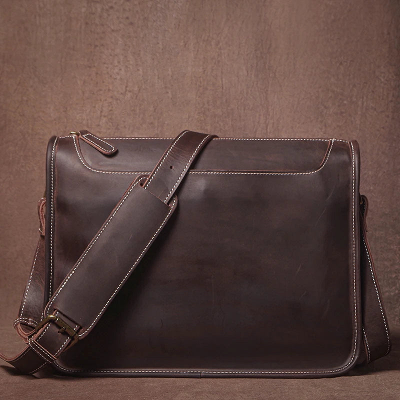 Leren Crossbody Tas - Model Ranger