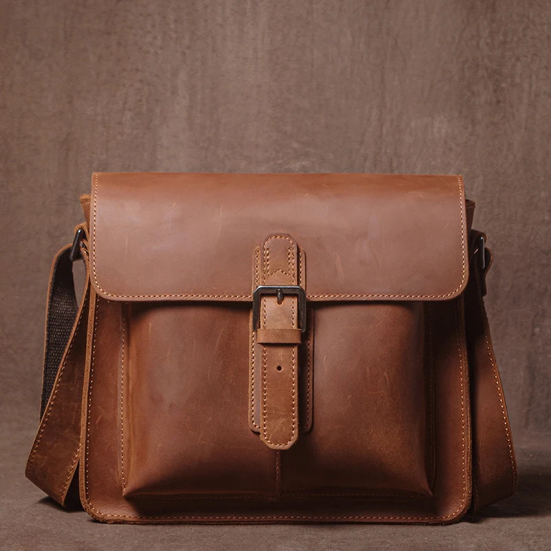 Leren Crossbody Tas - Model Titan