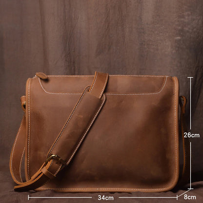 Leren Crossbody Tas - Model Ranger