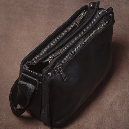 Leren Crossbody Tas - Model Maverick