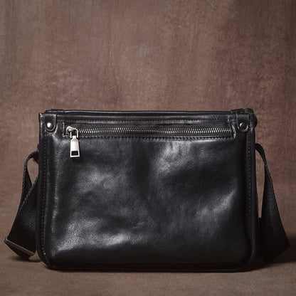 Leren Crossbody Tas - Model Maverick