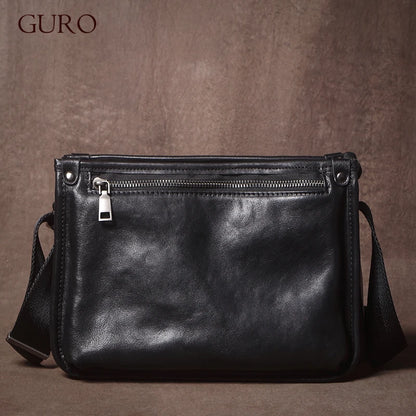 Leren Crossbody Tas - Model Maverick