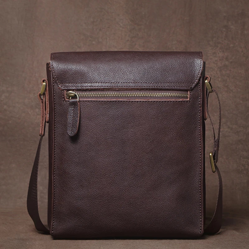 Leren Crossbody Tas - Model Vortex