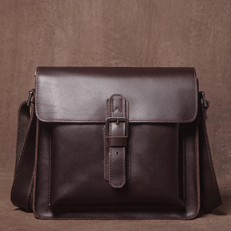 Leren Crossbody Tas - Model Titan