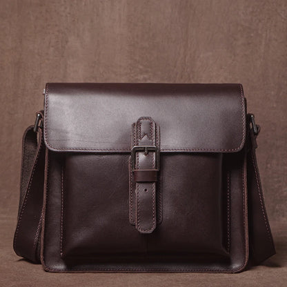 Leren Crossbody Tas - Model Titan
