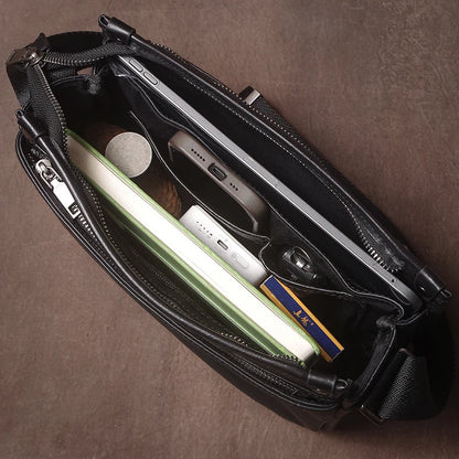 Leren Crossbody Tas - Model Maverick