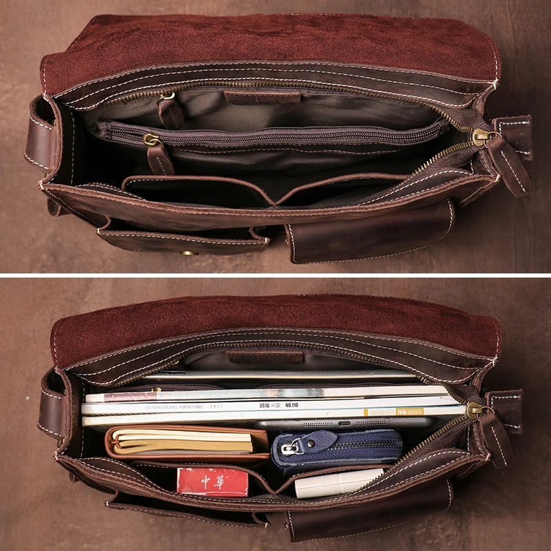 Leren Crossbody Tas - NIKO Tactical Series