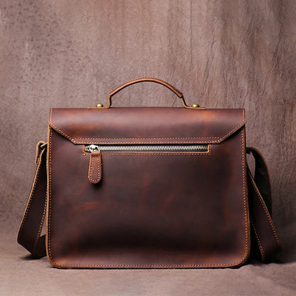 Leren Messenger Tas - Model Rebel
