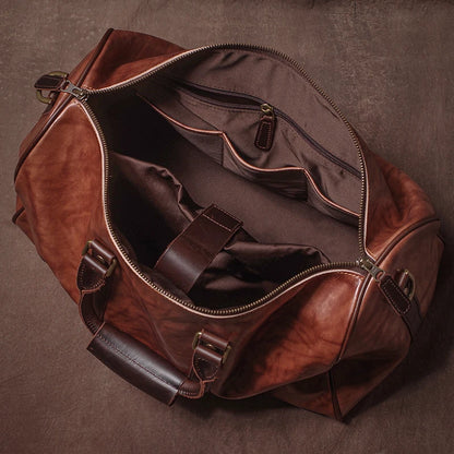 Leren Sporttas - Model Gladiator