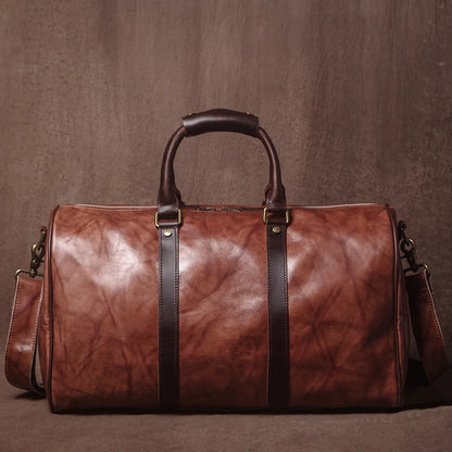 Leren Sporttas - Model Gladiator