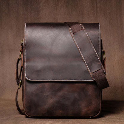 Leren Crossbody Tas - Model Atlas