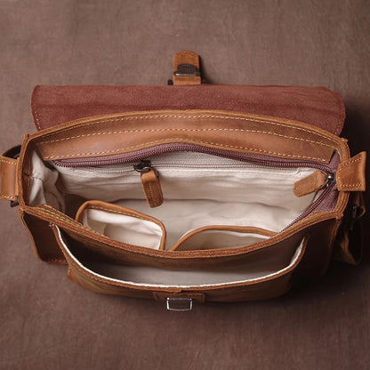 Leren Crossbody Tas - Model Titan