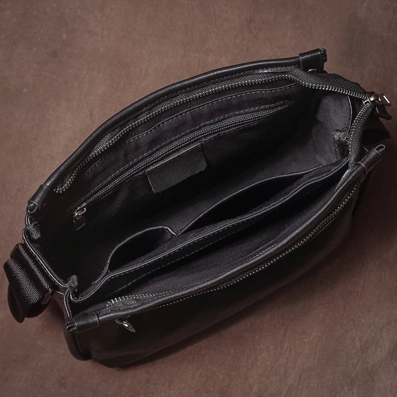 Leren Crossbody Tas - Model Maverick