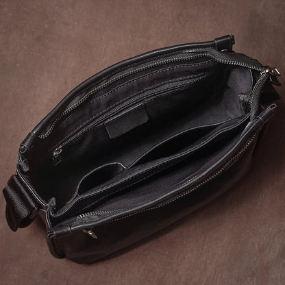 Leren Crossbody Tas - Model Maverick