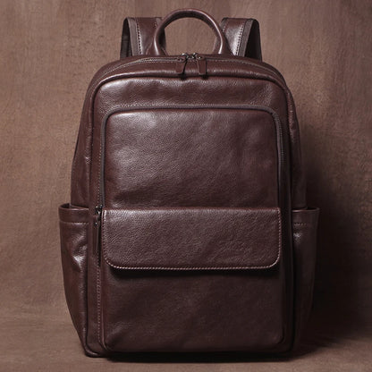 Leren Luxe Rugzak - Model Summit