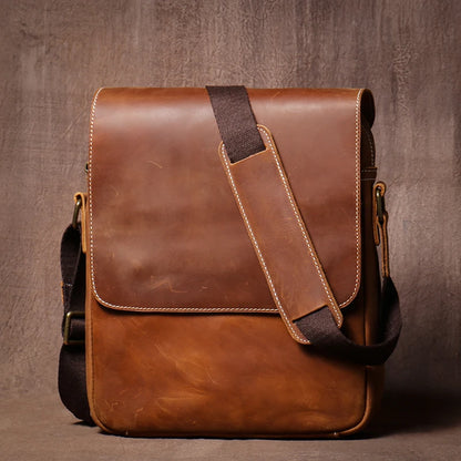 Leren Crossbody Tas - Model Atlas